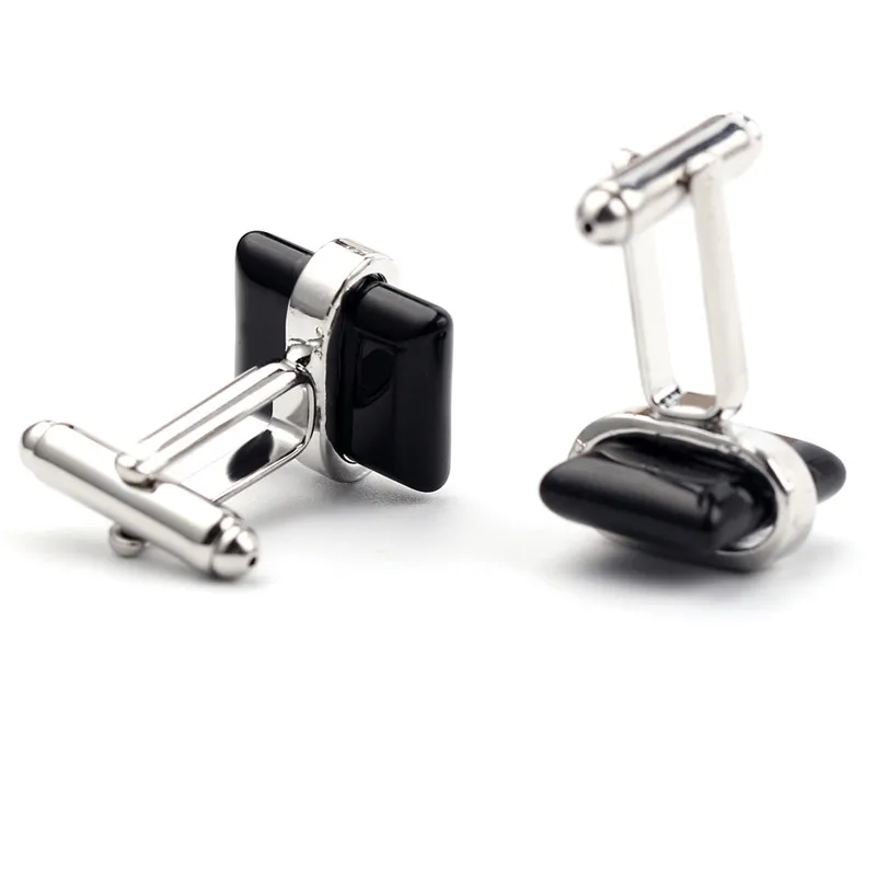 Ювелирные изделия для мужчин брендовые высококачественные Квадратные запонки