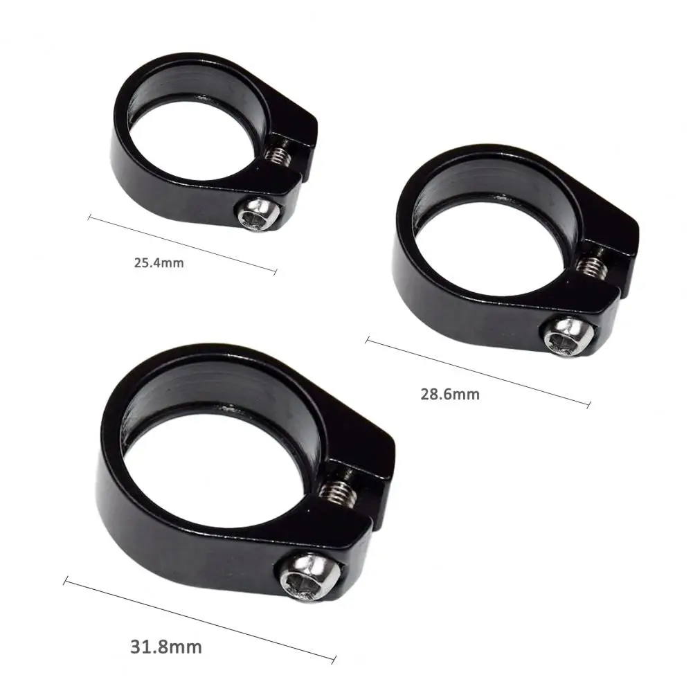 

25.4mm/28.6mm/31.8mm Bicycle Aluminum Alloy Single Nail Seat Tube Seatpost Clamp Bicycle Parts Bike Seatpost Clamp Accessories
