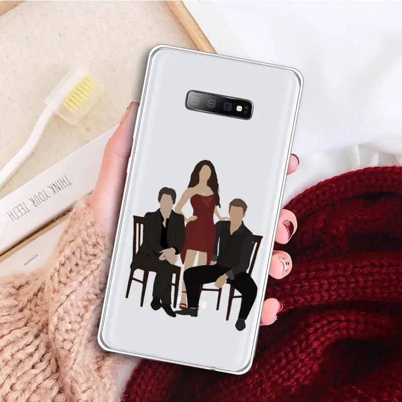 

The Vampire Diaries TV series Phone Case Transparent For Samsung Galaxy A 71 21s S note 8 9 10 plus 20 ultra