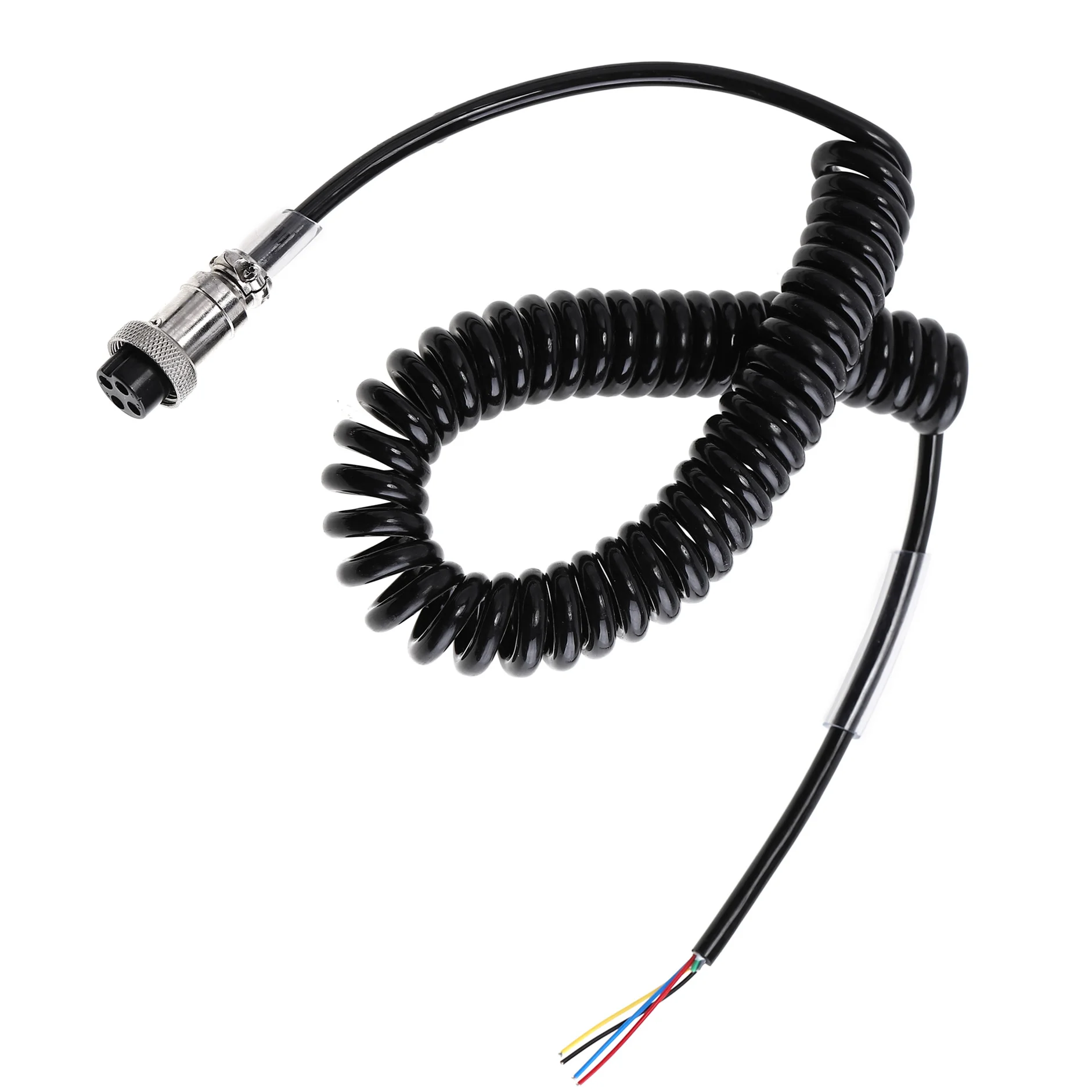 Replacement Mic Cable Cord Wire 4 Pin For Cobra Uniden Galaxy Car CB CB-12 CB-507 Microphone