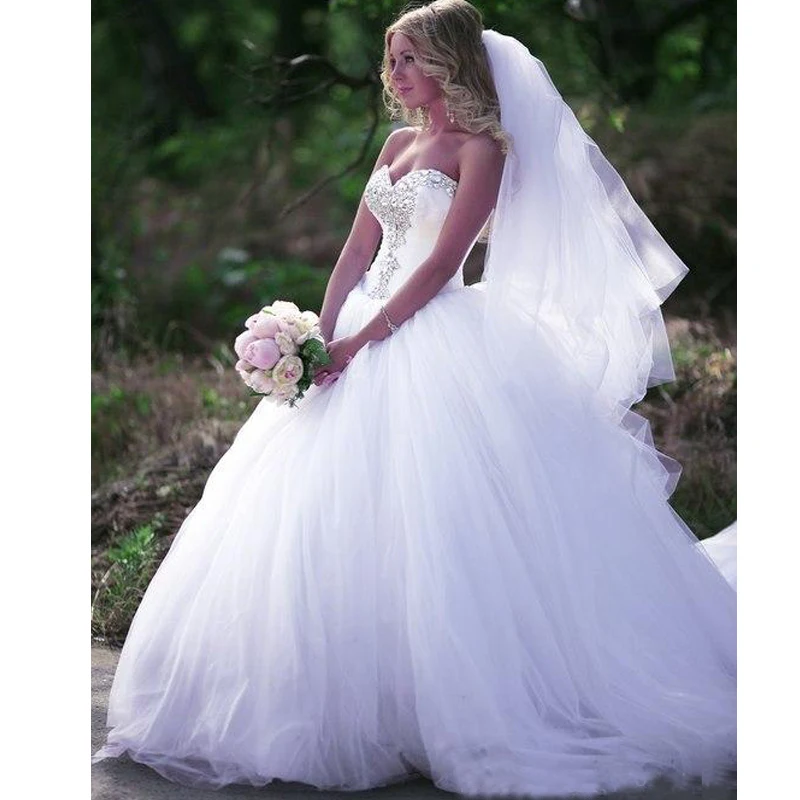 Винтажное кружевное бальное платье JIERUIZE свадебные платья со шнуровкой на спине