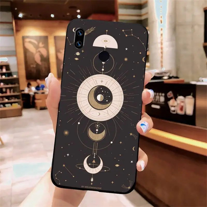 

Witches Moon Tarot Mystery Totem The Lovers Phone Case For Xiaomi Redmi note 7 8 9 t k30 max3 9 s 10 pro lite