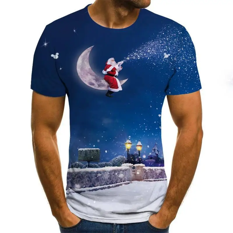 

New Design Wolf 3d Printed T Shirts Men T -Shirts Tees Short Sleeve Funny Shirt Summer Fashion Cool Tops Male 6xl