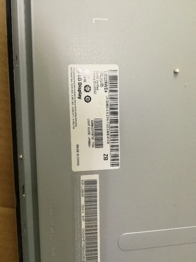 22 телефон с диагональю экрана LM220WE4-SLB2 LM220WE4 MT220WGM-N10