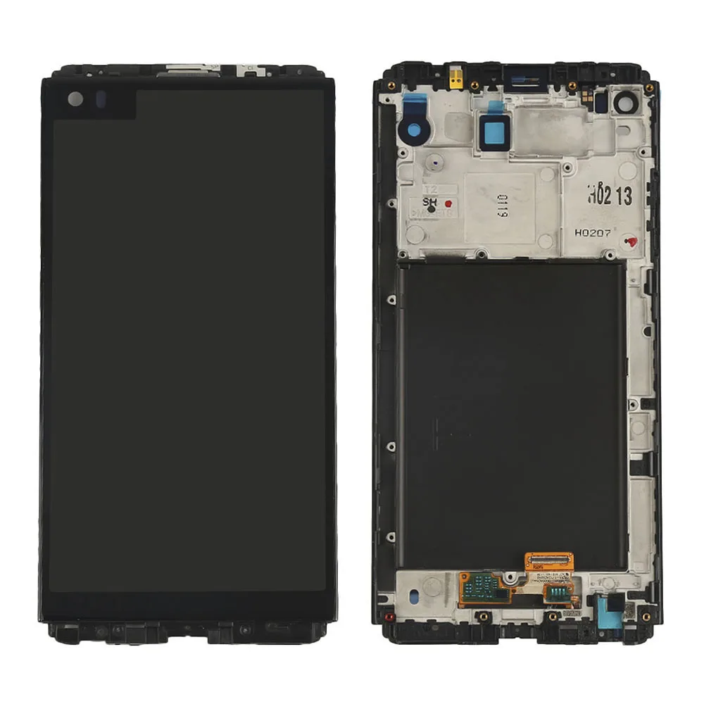 ЖК дисплей 5 7 дюйма для LG V20 VS995 VS996 LS997 H910 сенсорный экран с дигитайзером и рамкой в