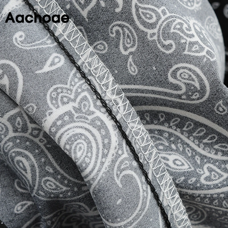 

Aachoae Autumn Spring Floral Print Long Jumpsuit Women V Neck Long Sleeve Loose Jumpsuits Boho Style Beach Bodysuit Mono Mujer