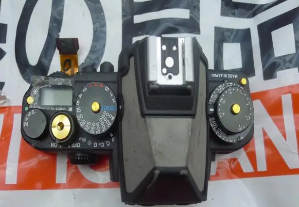 Новая верхняя крышка в сборе с плечевым экраном и кнопками без вспышки резиновые