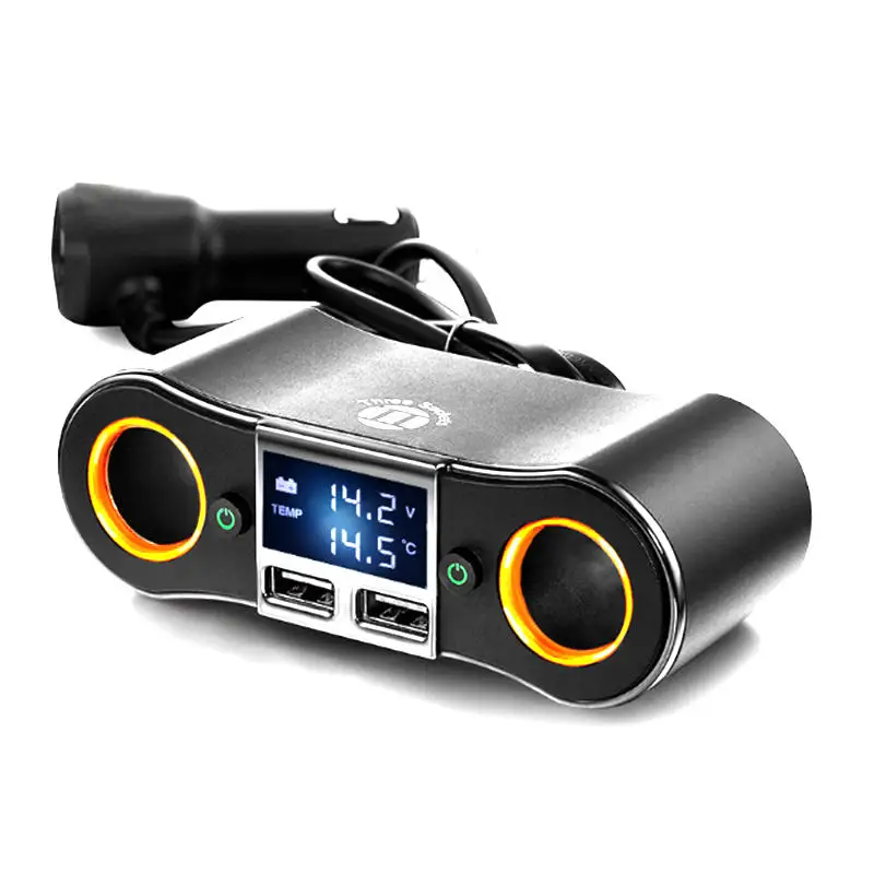 Автомобильное зарядное устройство NB02 с двумя USB-портами 80 Вт 5 В мА | Автомобили и