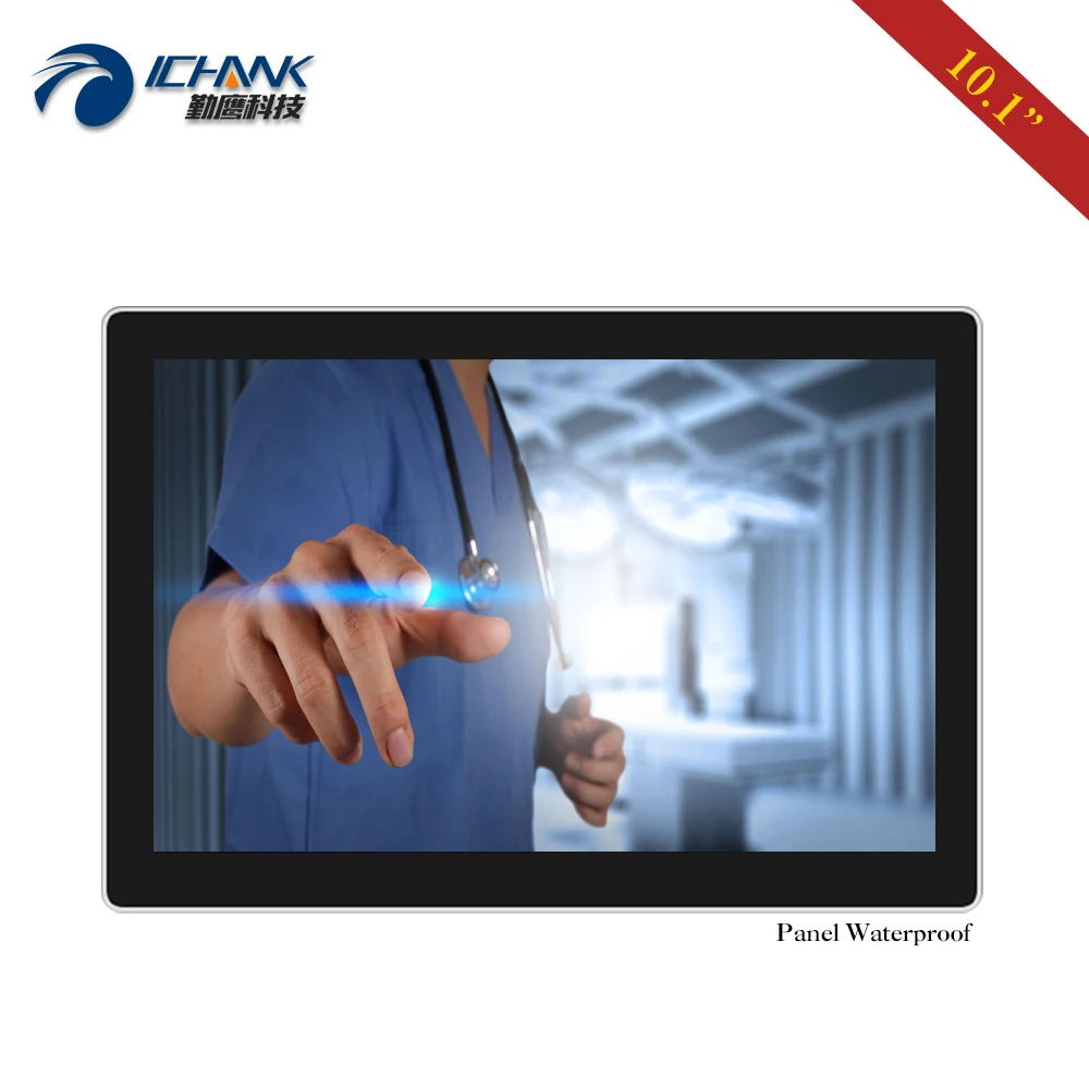 W101MT-28H/10," дюймовый 1280x800 HDMI USB 1000 нит высокая яркость панель водонепроницаемый Встроенный емкостный сенсорный ЖК-экран ПК монитор