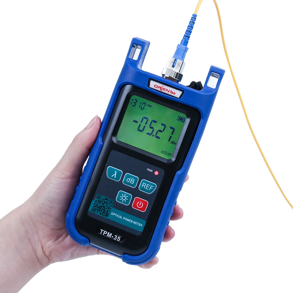 

Free shipping Fiber Tools Orientek TPM-35 Fiber Optic Cable Tester FTTH -70-+10dBm or -50~+26dBm Fiber Power Meter