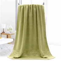 embroidered bamboo fiber towel bathroom 70140 cm large for home 3575 face towel super absorbent for adult baby shower gift
