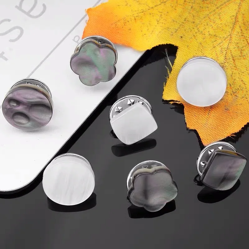 5 шт. женская брошь с жемчугом и жемчугом|Пуговицы| |