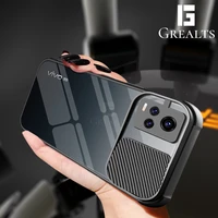 grealts for vivo v20 v20 pro case transparent hard back switch window lens protection soft silicone anti drop ultra thin cover