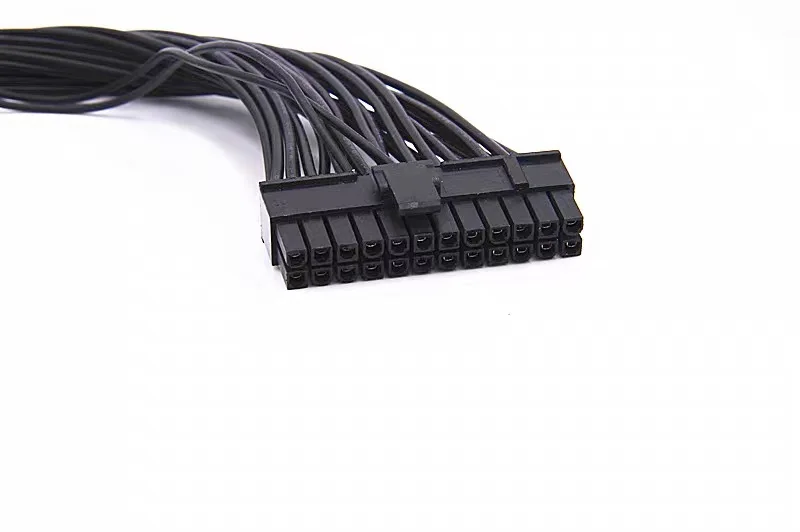 18AWG ATX 24(20 + 4) контактный гнездовой блок питания штекер-гнездо 24Pin Удлинительный