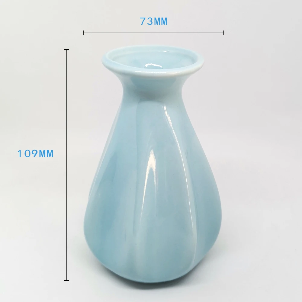 Керамические мини вазы креативный керамический цветочный горшок простое