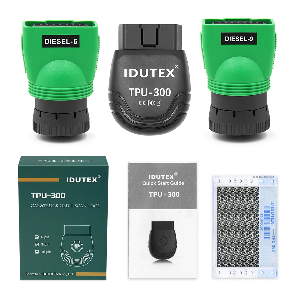 Xtuner Vpecker IDUTEX TPU300 OBD2 Bluetooth Andriod xtuner TPU300 OBD OBD2 сканер HD сверхмощный грузовик автомобильный диагностический инструмент