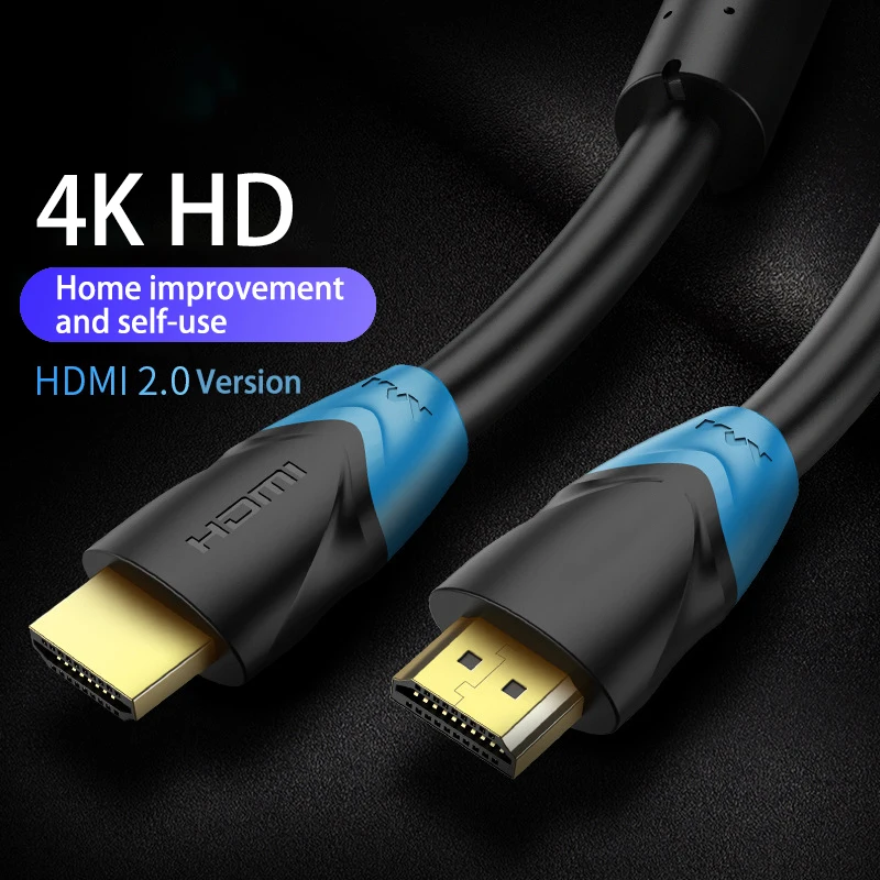 Высокоскоростной кабель Uverbon 4K HDMI 2 0 60 Гц совместимый с HDMI-кабелем | Аудио- и видеокабели -4001163976090