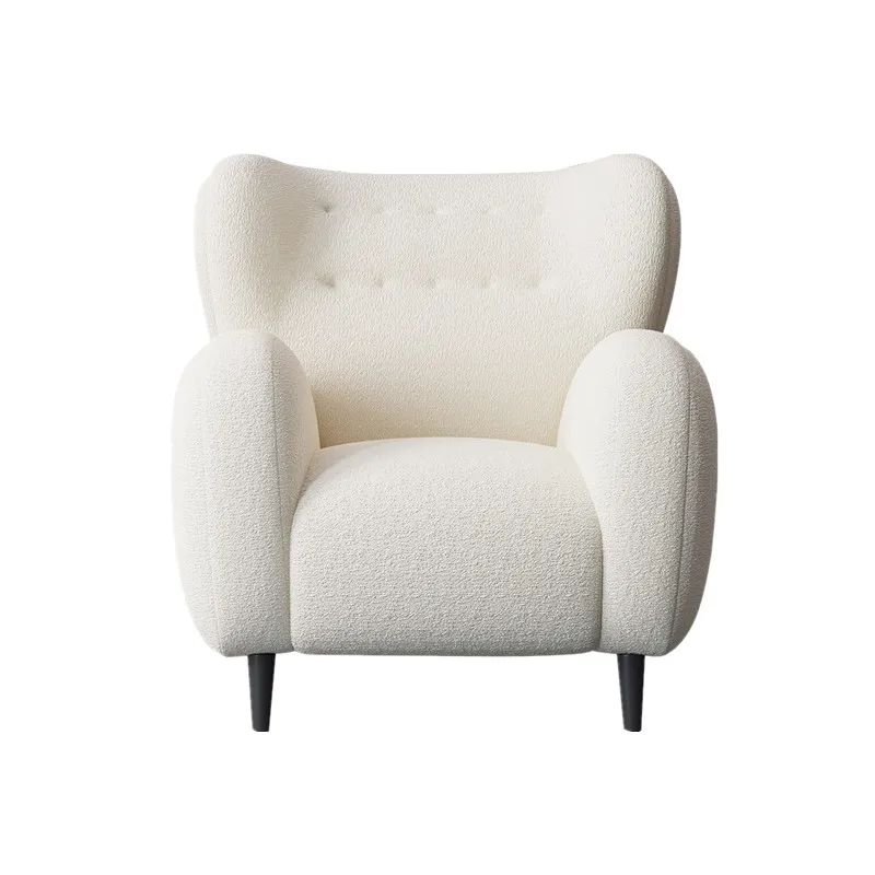 

YY Small Apartment Lambswool Creative Leisure Lazy Bone Chair Ins Internet Celebrity Furniture