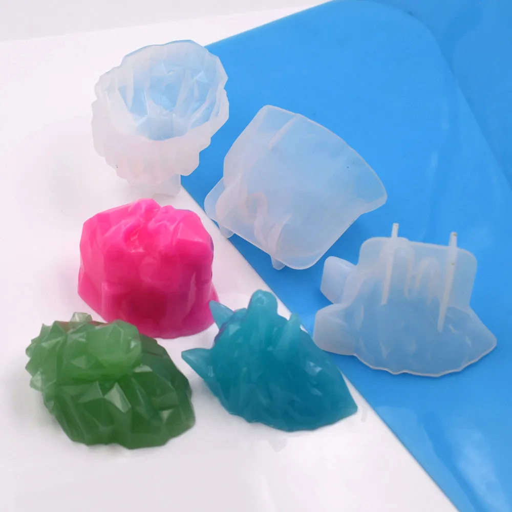 1 шт. силиконовая форма 3D Животные волк Лев шимпанзе поделки ручной работы