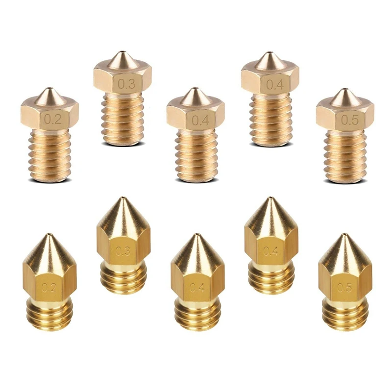 Полный комплект Hotend V6 J Head 10 шт. печатающая головка экструдера + 5 горловина из