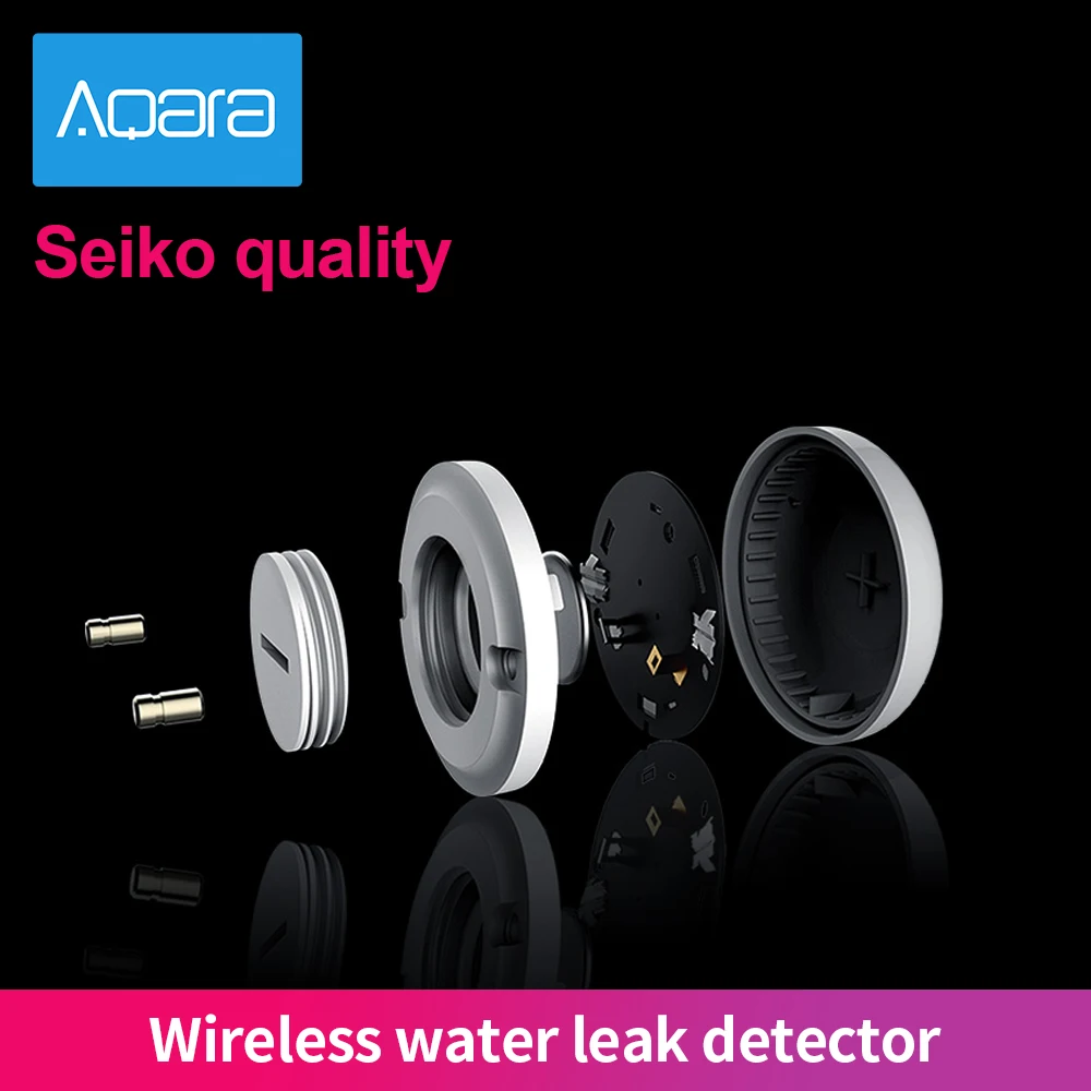 Датчик утечки воды Aqara Flood Sensor сенсор IP67 для дома система сигнализации с