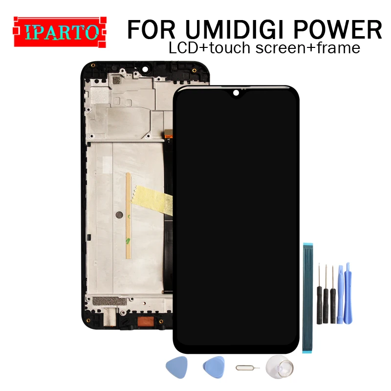 6 3 дюймовый мощный ЖК-дисплей UMIDIGI + дигитайзер сенсорного экрана рамка в сборе 100%
