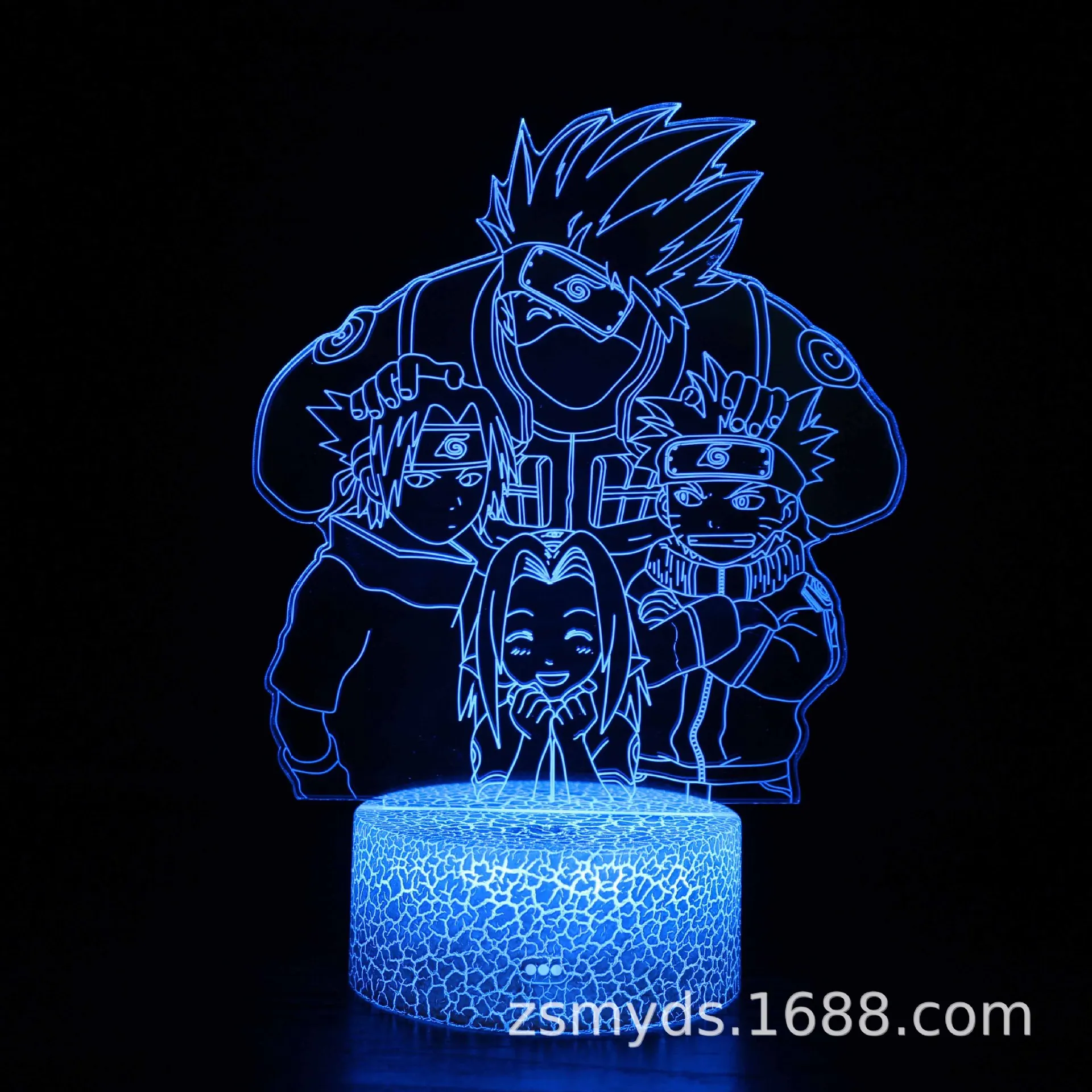 3d-ночник TAKARA TOMY Naruto Uzumaki Hyuga Hinata ночник для создания атмосферы с питанием от USB
