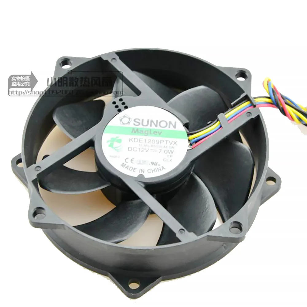 SUNON 9 см 8 8025 9225 90/80 мм x 25 KDE1209PTVX кулер Maglev Вентилятор охлаждения 12V 4 W|Кулеры и