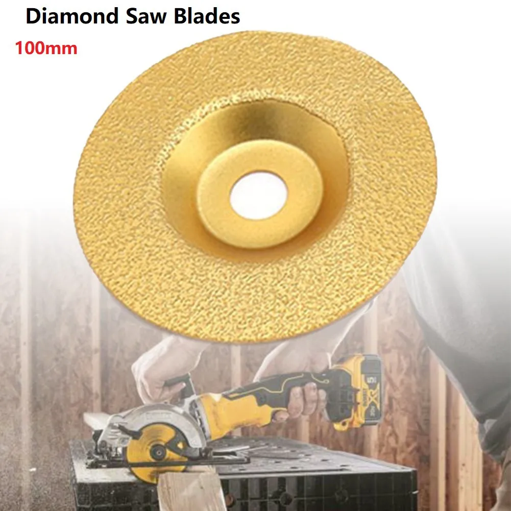 

Diamond Grinding Wheel 100MM Cut Off Discs Wheel Glass Cutting Saw Blades Cutting Blades Rotary Abrasive Tools