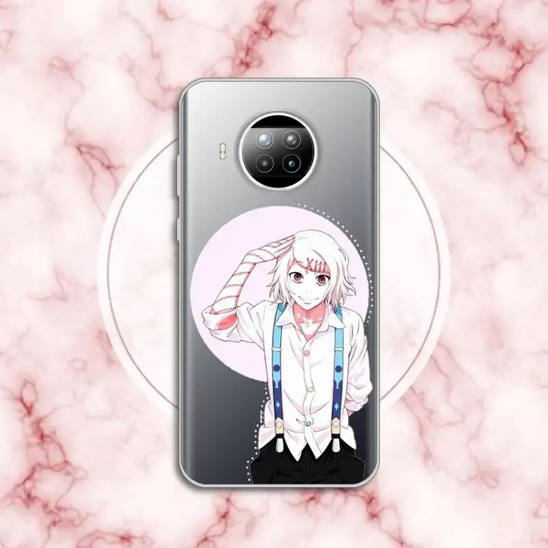 

JUUZOU SUZUYA Tokyo Ghouls Phone Case Transparent for xiaomi redmi note 8 9 9s 11 10t lite pro