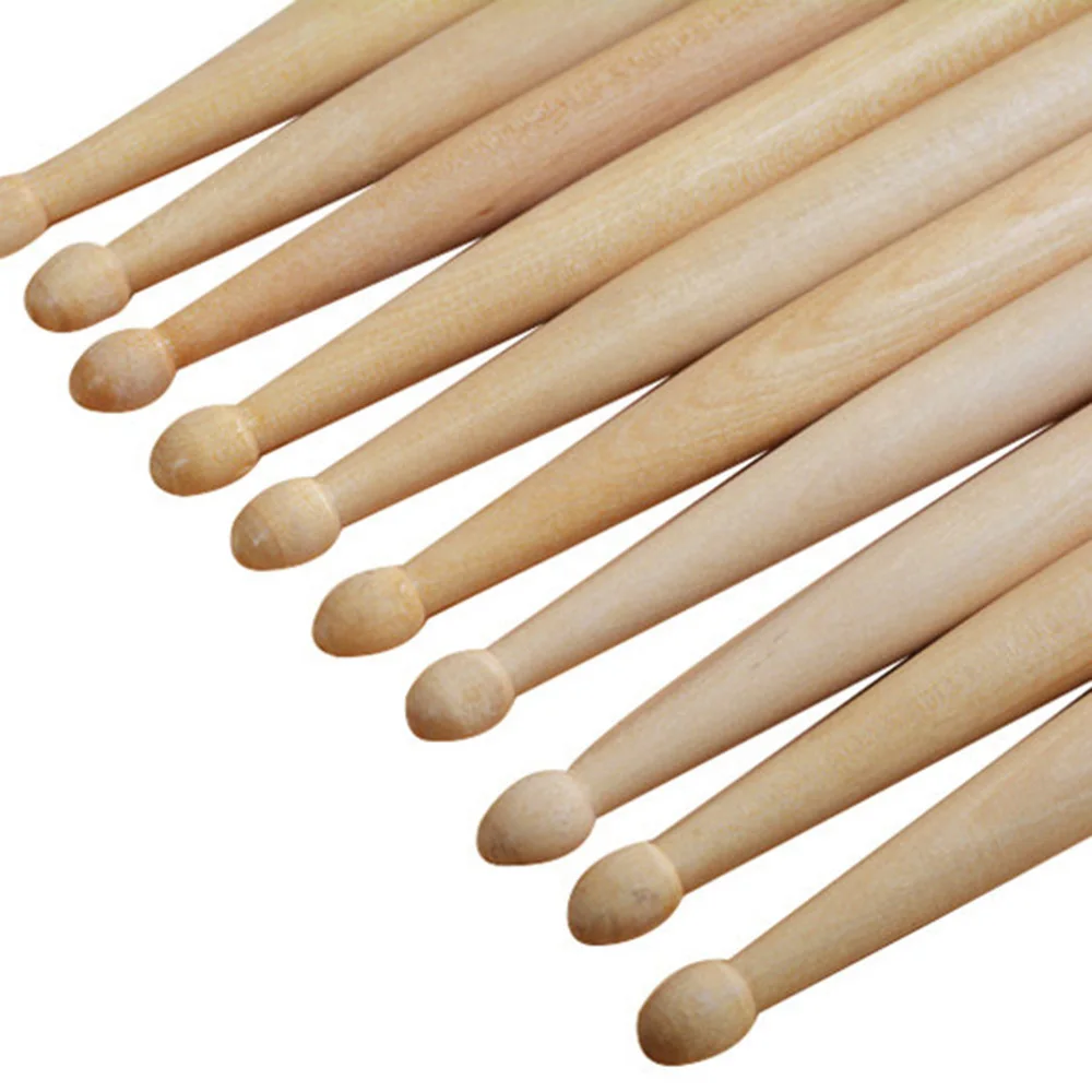 

5 Pairs of 7A Maple Drum Sticks Drum Accessories Multi Color for Kids Children