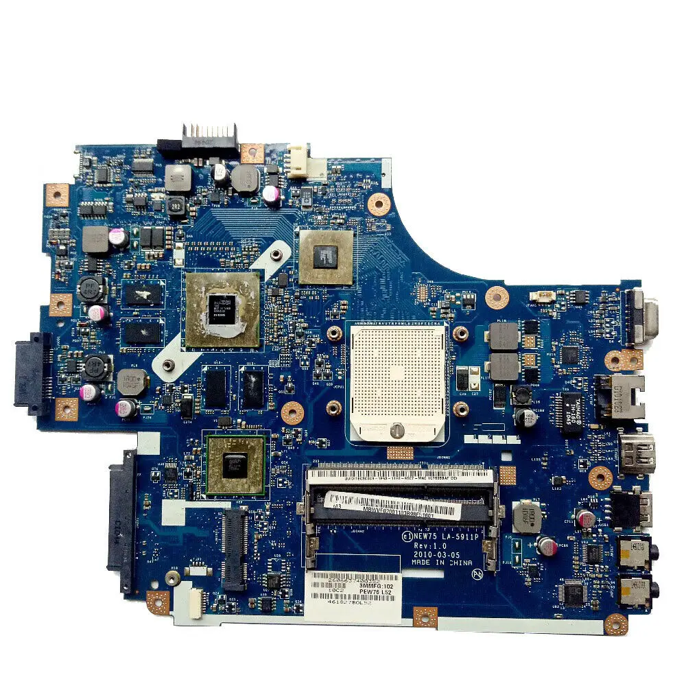 New75 la-5911p rev: 1.0 motherboard for Acer Aspire 5552g 5551g