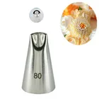 Кондитерские насадки для помадка для тортов, инструменты для выпечки, для украшения кондитерских изделий, лепестки сосновых орехов с хризантемами, #80
