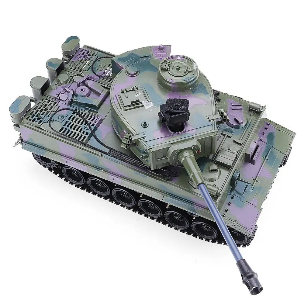 2 4G Радиоуправляемый Танк RBR/C 1/18 Германия Тигр битва радиоуправляемые модели
