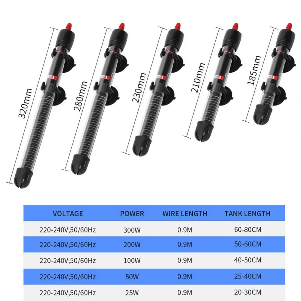 Погружной автоматический водонагреватель для аквариума нагревательный