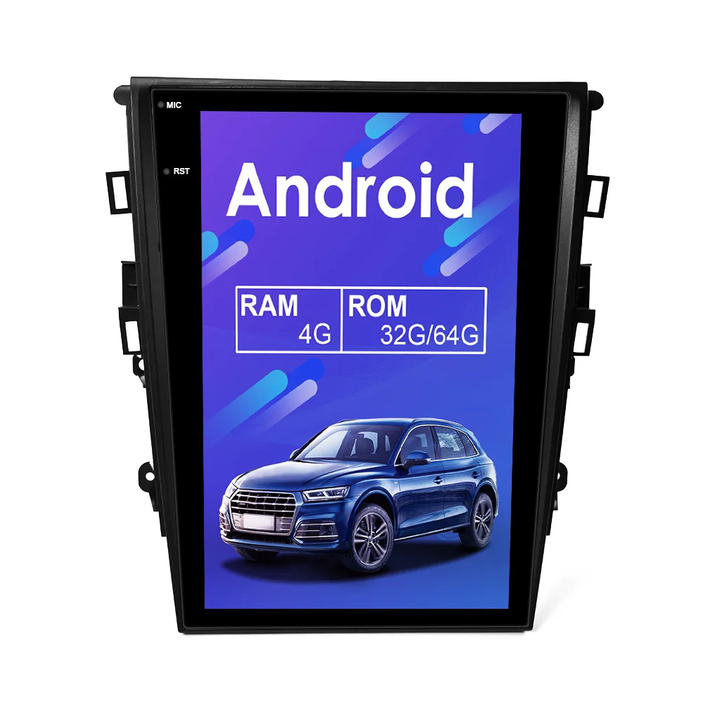 

Android 9. 0 PX6 вертикальный экран автомобиля фотообои для Ford Mondeo 9,1 2013 2015 2014 2016 мультимедийный радиоплеер