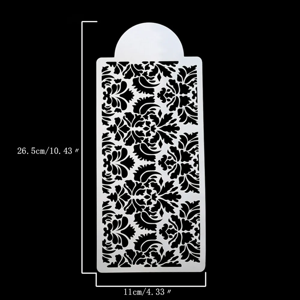 Инструмент для выпечки боковой фоторамка кружевной цветок торта | Дом и сад