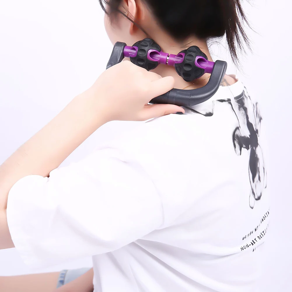 

Newly Multifunctional Hand-held Massage Roller Muscle Relaxation Stick Home Sports Fitness S66