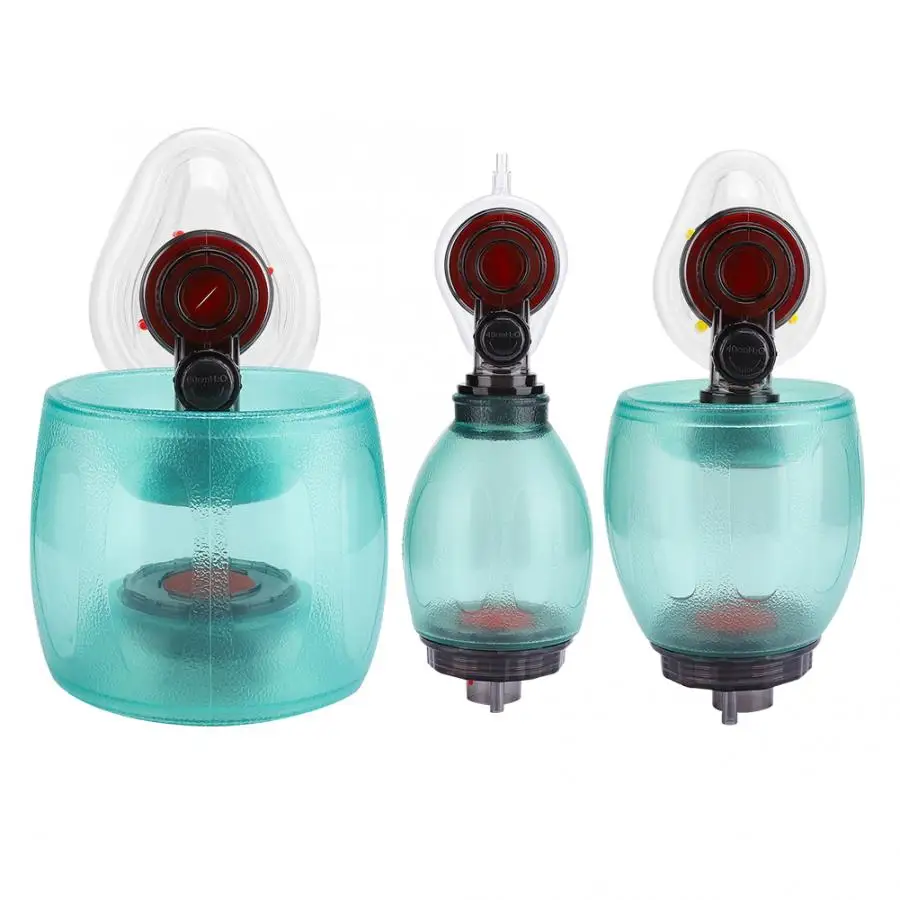 Медицинская ПВХ простой Стиль прибор для реанимации ручной аварийный