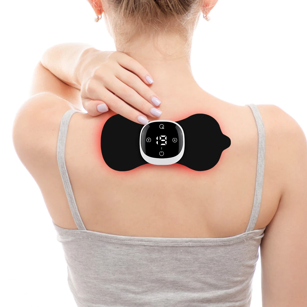 Обогрев в органическом стиле мини-Массажная палочка с импульсным нагревом