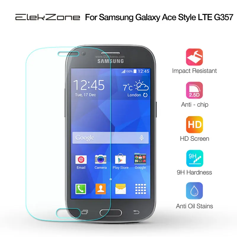 9H 0 3 мм толщиной 2.5D Премиум Закаленное стекло пленка для samsung Galaxy Ace style Lte G357