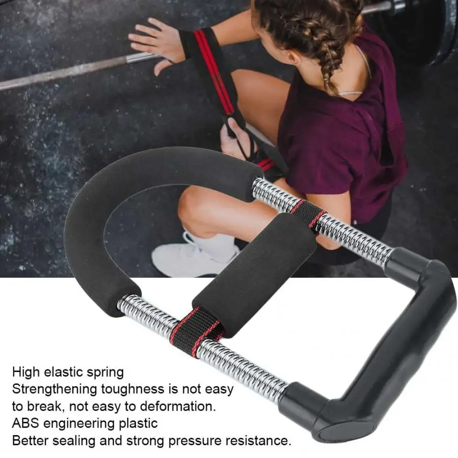 

Hand Wrist Forearm Grip Strength Exerciser Gym Power Training Arm Grip Training
