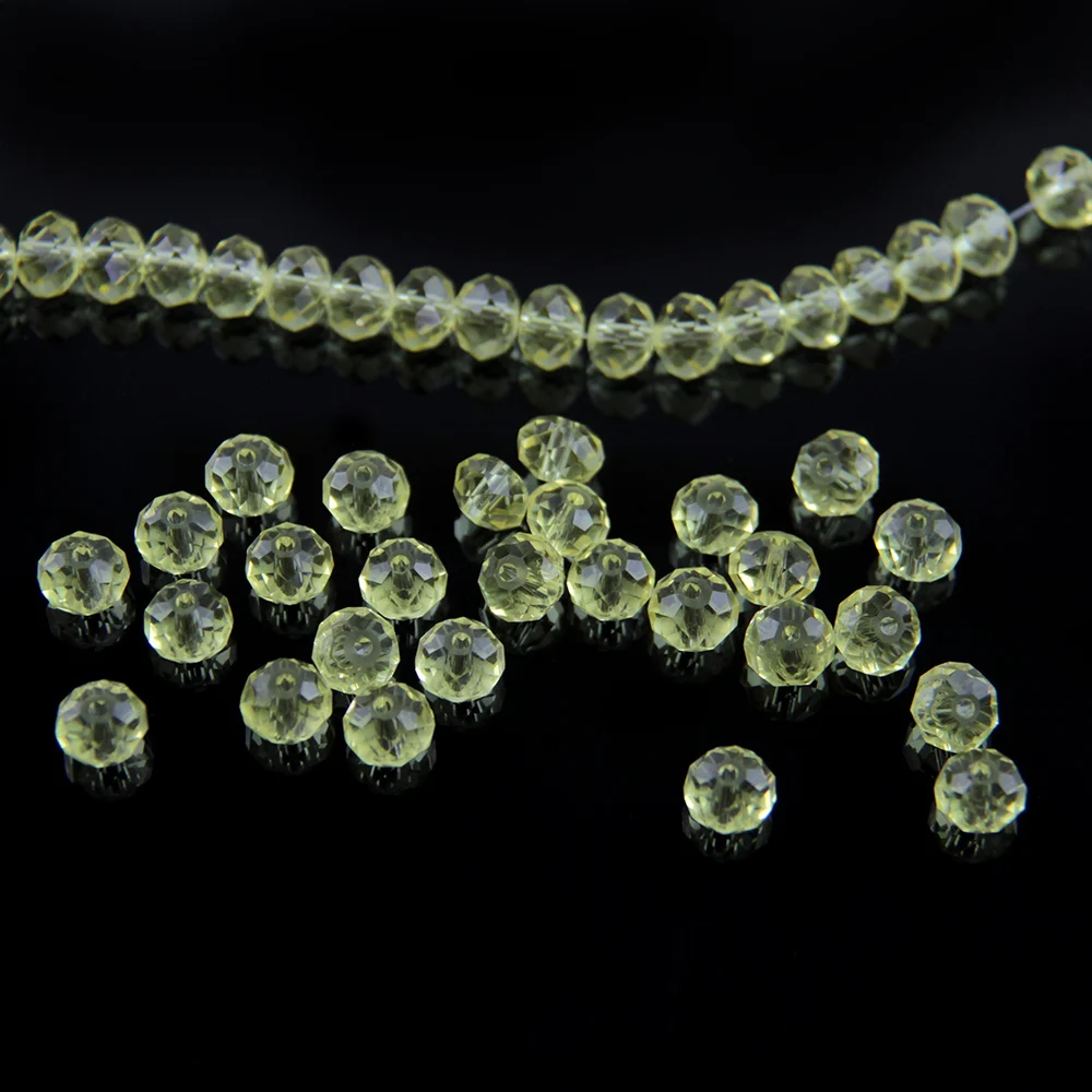 4 мм 1000 штук светильник желтый хрустальный стакан круглый бисер сделай сам