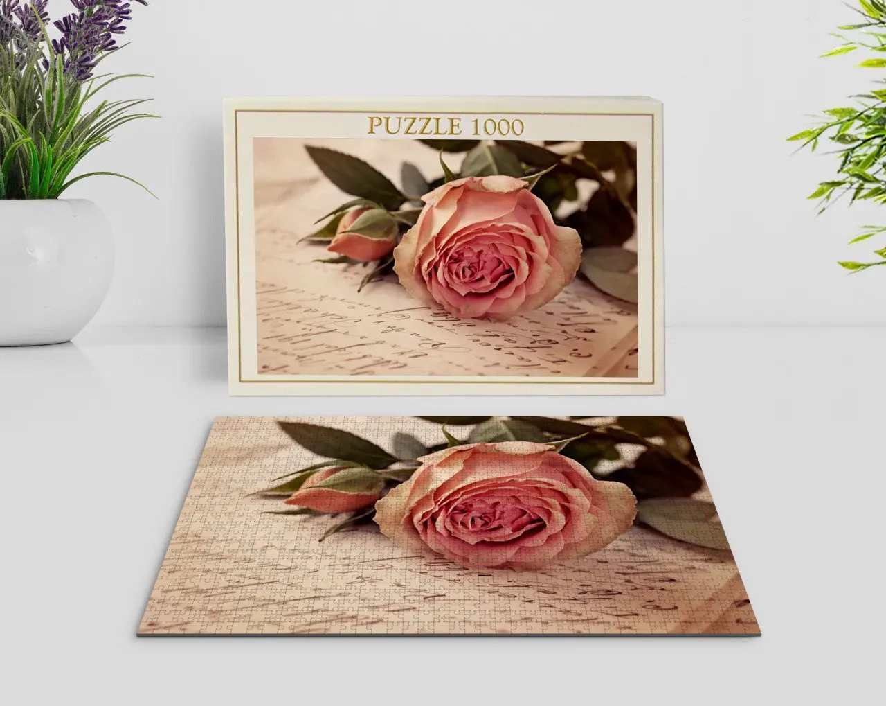 

BK Home Flowers 1000 Piece Professional Puzzle-6 Modern Convenient Reliable Decoration Gift Quality Design Simple Vicinity