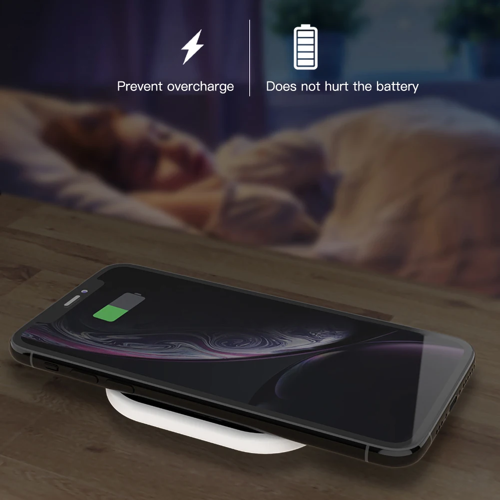 

10W Fast Wireless Charger For Samsung Galaxy S10 S9/S9+ S8 Note 9 USB Qi Charging Pad for iPhone 11 Pro XS Max XR X 8 Plus