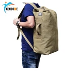 Мужские холщовые рюкзаки в стиле милитари, многофункциональная армейская сумка-мешок на плечо, туристический складной уличный большой ранец