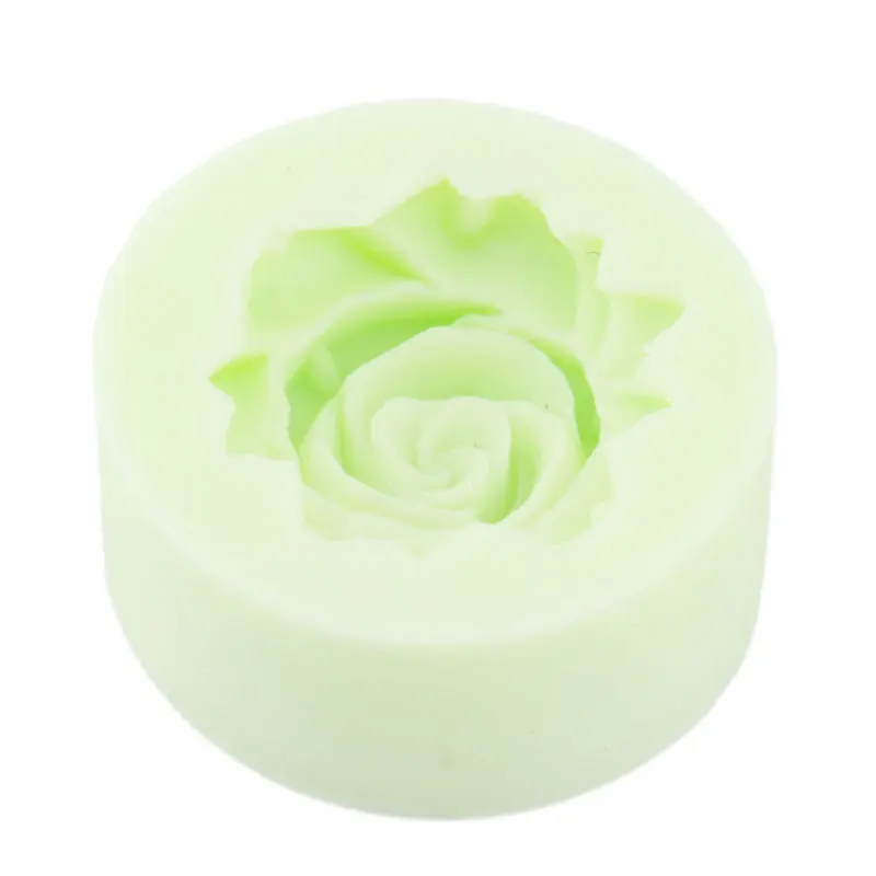 3D формочка для торта печенья шоколада розы цветов помадки сахарной мастики