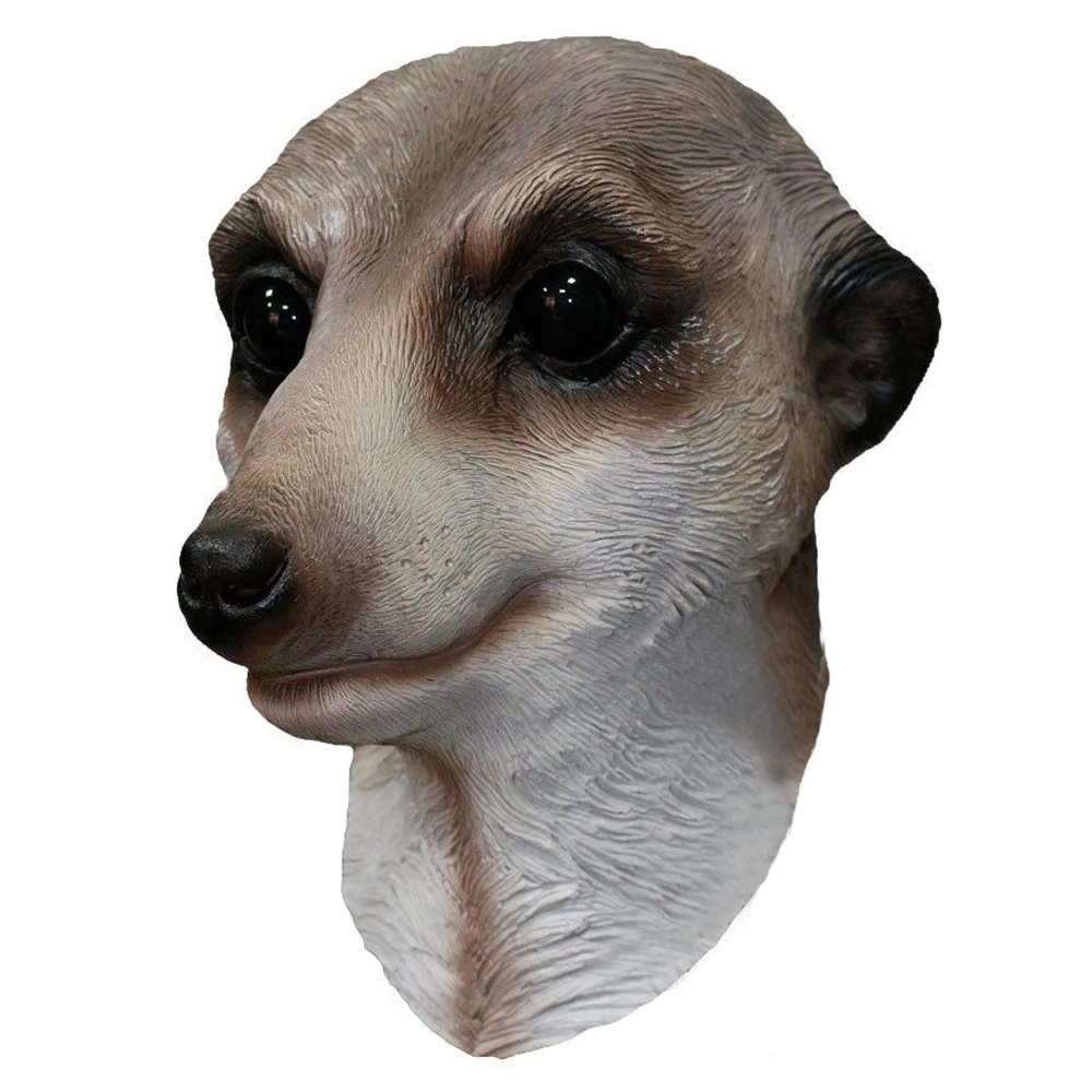 

Латексная маска сурикат HENGYUTOYMASK