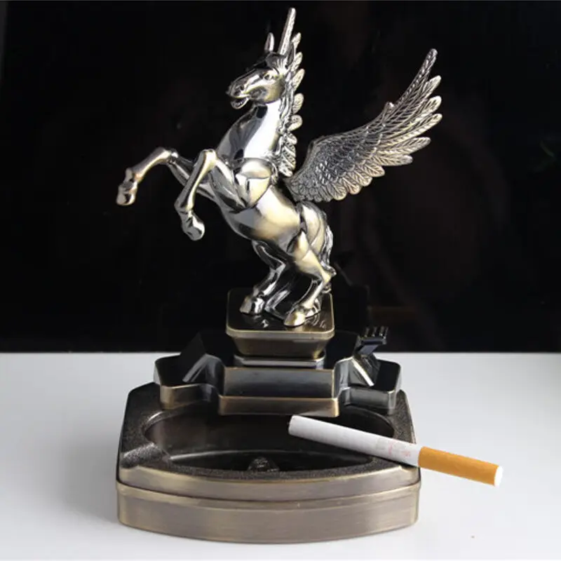Пепельница для автомобиля в стиле ретро креативный ДРАКОН удачи лошадь дельфин