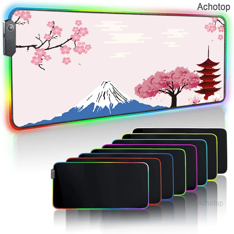 

Большой коврик для мыши со светодиодсветодиодный подсветкой, размер XXL